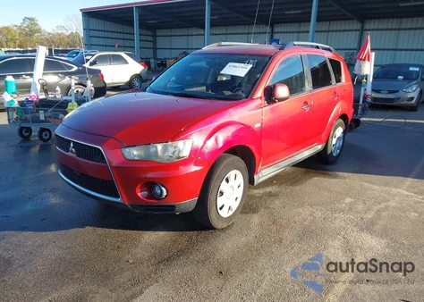 2011 Mitsubishi Outlander Es z USA, uszkodzony, nr VIN JA4AS2AW3BU037675